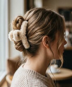 Fluffy Faux Fur Hair Claw Clip in 6 Colors