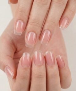 Cat-Eye Pink Gradient Ombre Press-On Nails