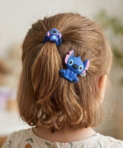Stitch Hair Tie and Clip Combo Set of 4