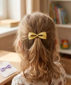 Bowknot Metal Hair Clips Set of 2