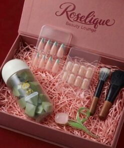 LuxeWood Brush and Beauty Essentials Bundle Set